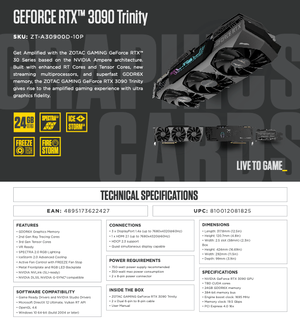 GeForce RTX 3090 Trinity